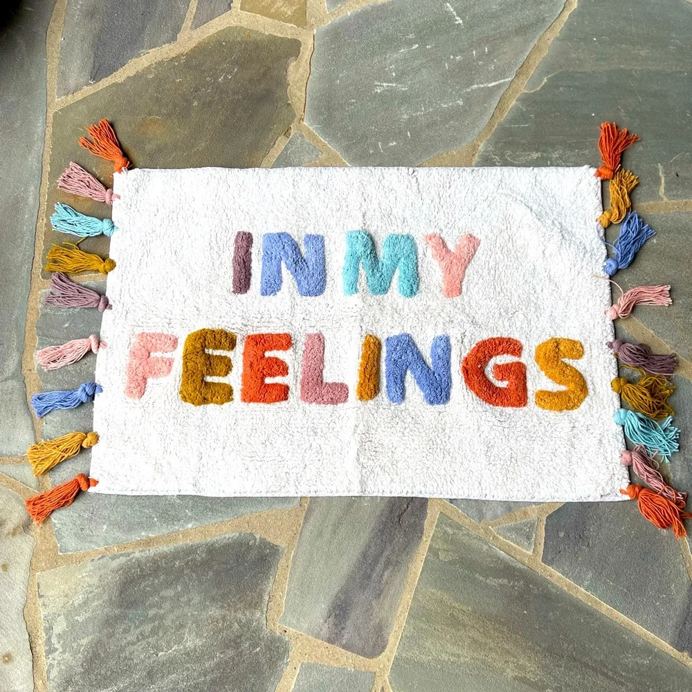 In My Feelings Bath Mat